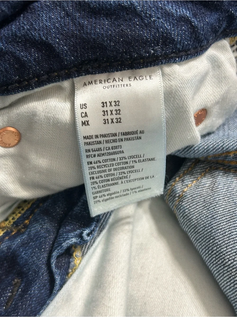 American Eagle Outfitters Airflex + Original Bootcut Jeans Mens Size 31 x 32